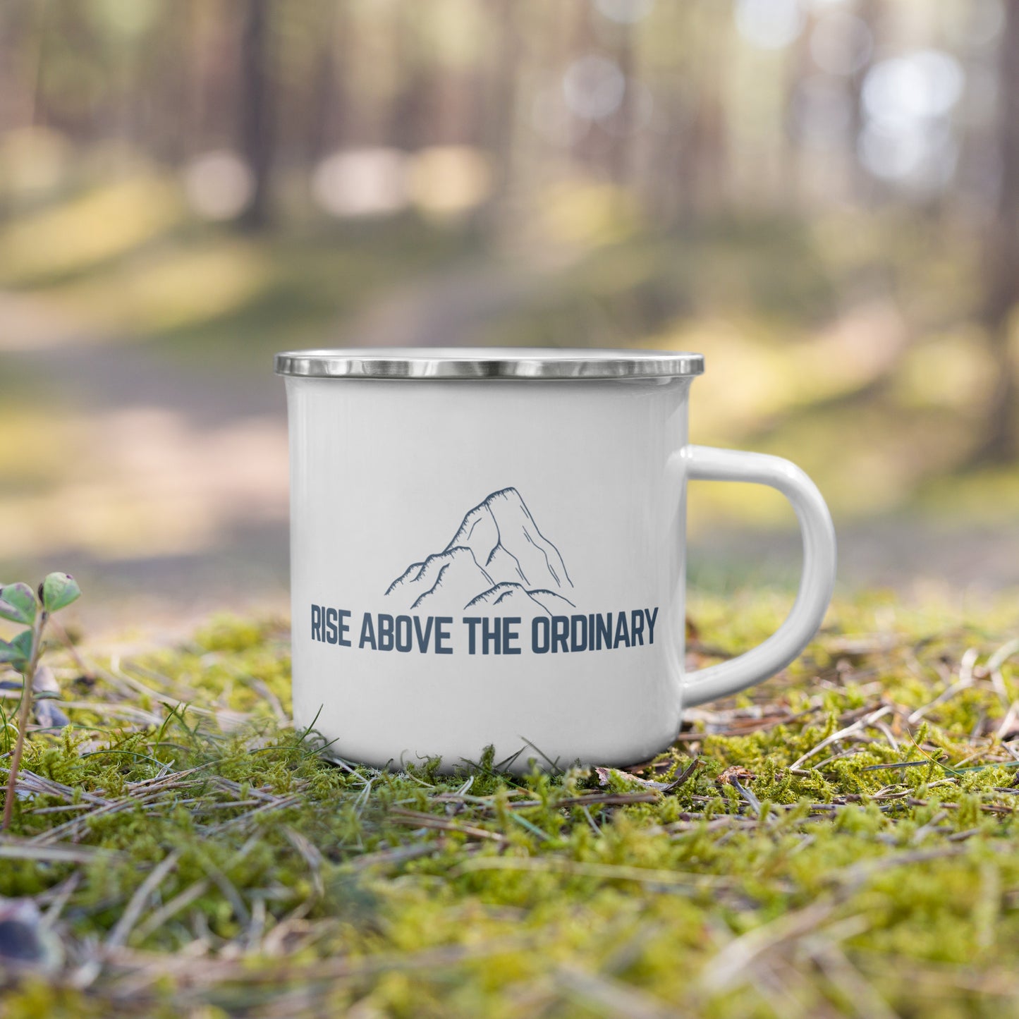 U.T.C Rise Above - Enamel Mug