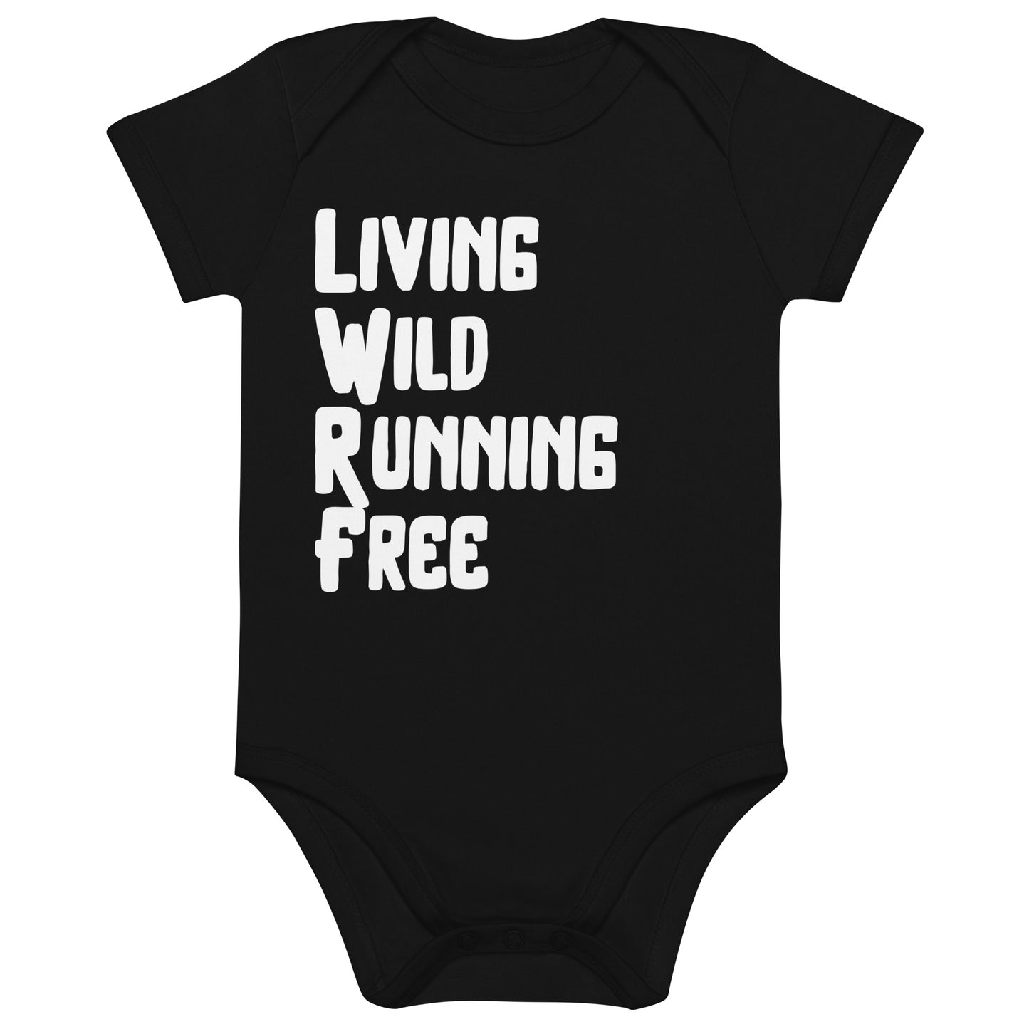 Living wild - Organic cotton baby bodysuit