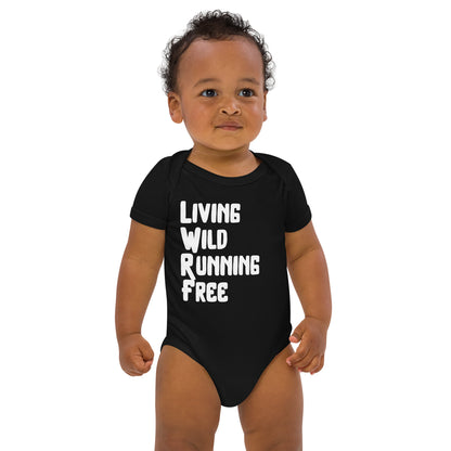 Living wild - Organic cotton baby bodysuit