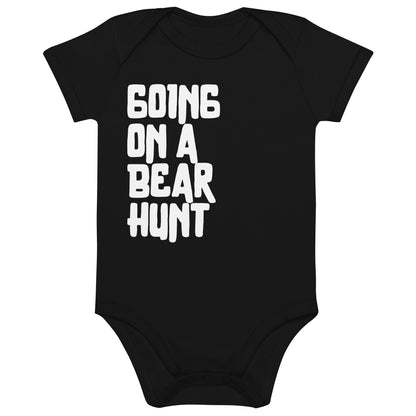 Bear Hunt - Organic cotton baby bodysuit