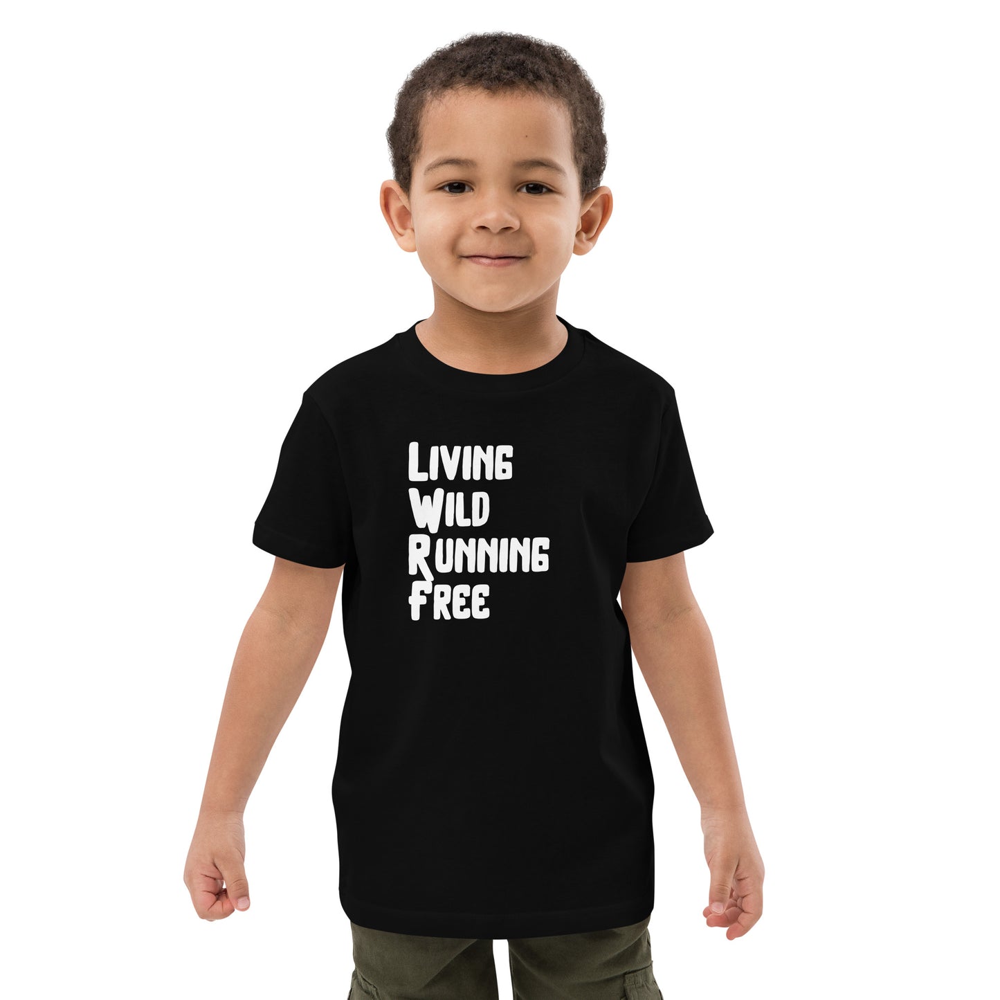 Living Wild - Organic cotton kids t-shirt