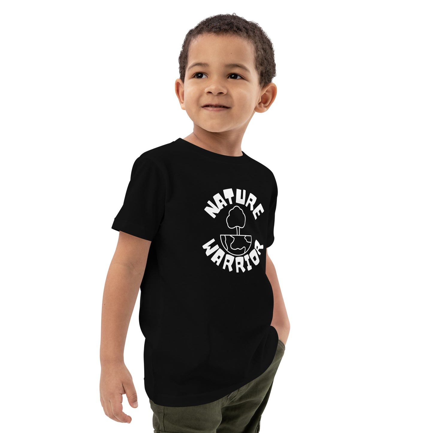 Nature Warrior - Organic cotton kids t-shirt