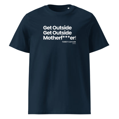 Get Outside MF! - Unisex organic cotton t-shirt